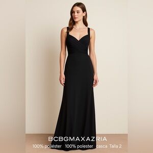 BCBGMaxAzria Classic Black Maxi Dress